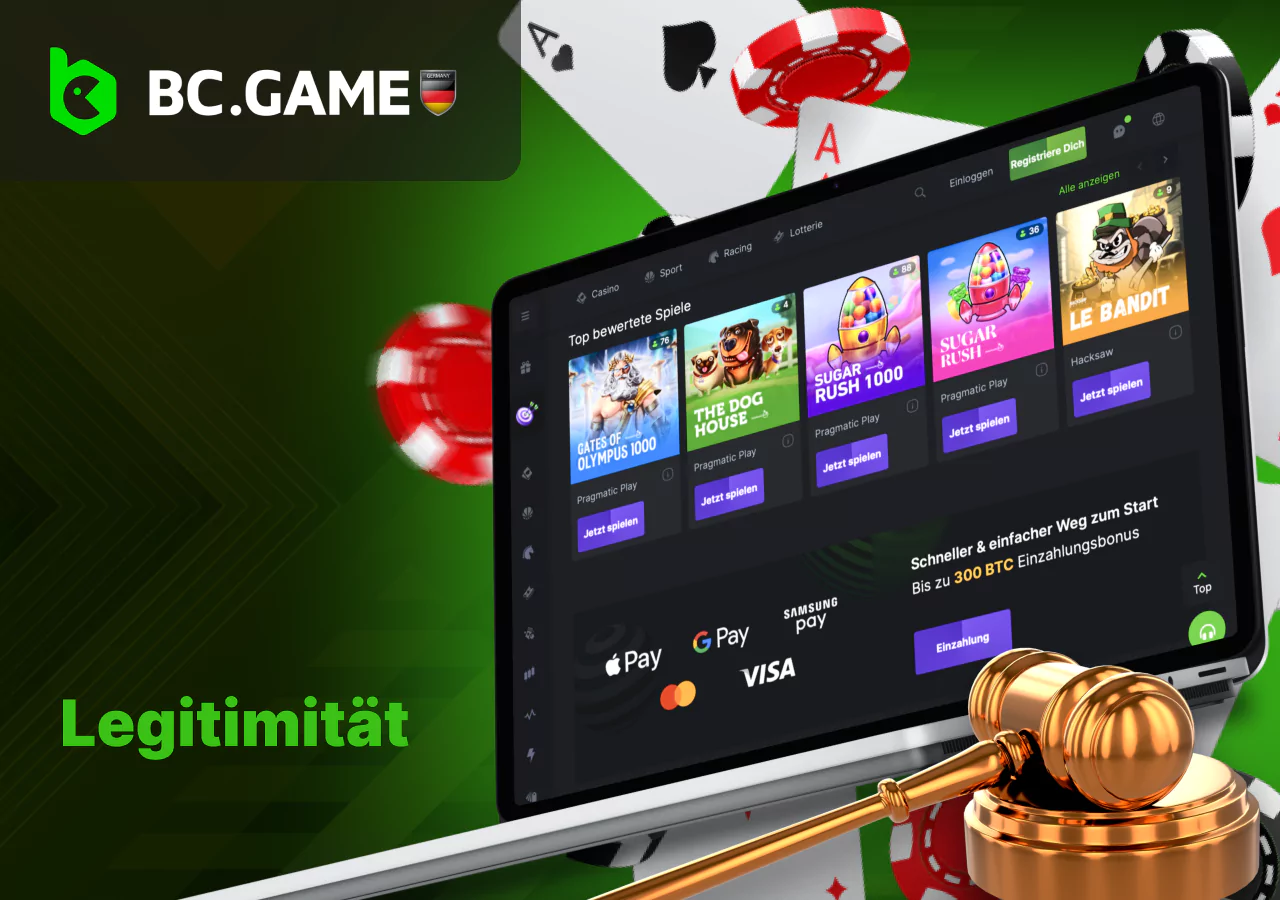 Rechtmäßigkeit von Online-Casino-Plattformen in Deutschland